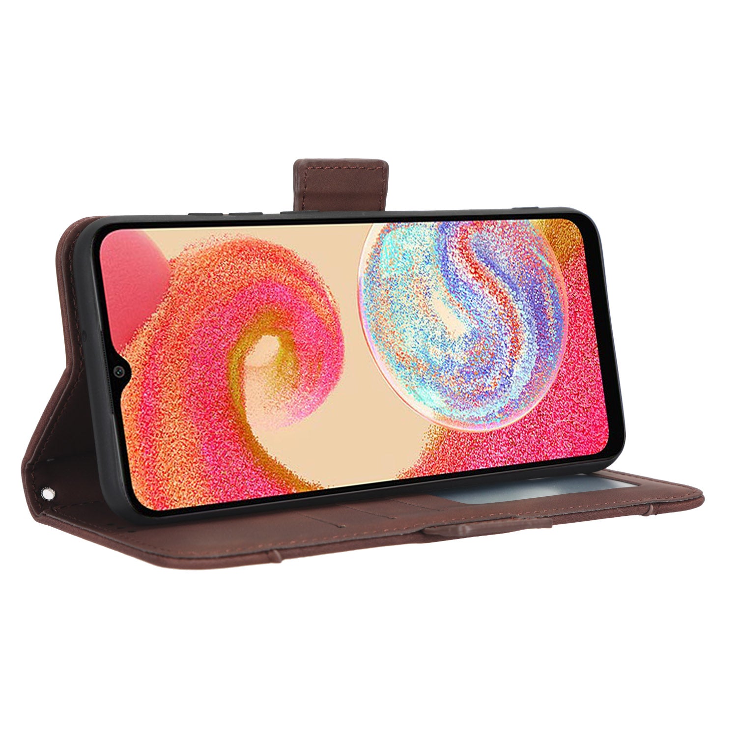 For Samsung Galaxy A04e 4G F04 4G M04 4G Full Protection PU Leather Phone Case Card Holder Magnetic Flip Cover Wallet Stand For Samsung Galaxy A04e 4G F04 4G M04 4G Full Protection PU Leather Phone Case Card Holder Magnetic Flip Cover Wallet Stand